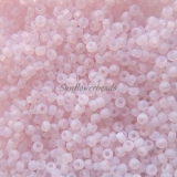 10 Gramm - Matubo Rocailles 8/0 - opal pink matt
